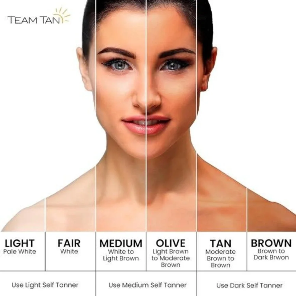 Team Tan Self Tanner Water Mist Medium Shade with Free Application Mitt‎ 100ml
